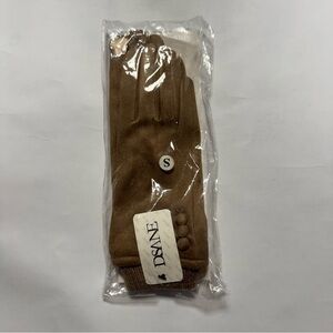 DSVNE TAN GLOVES SIZE.S